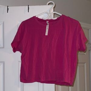 Lululemon Athletica Pink Cates Tee